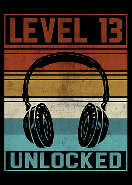 Gamer Boy 13th Birthday