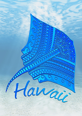 Tribal Hawaiian Stingray