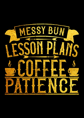 Messy bun lesson plans