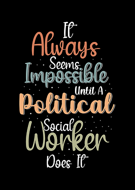 Political Social Worker
