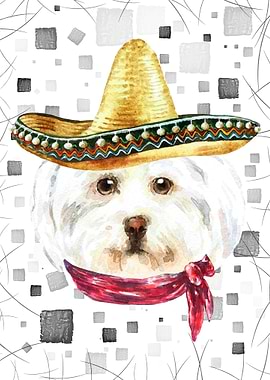 TERRIER DOG PORTRAIT