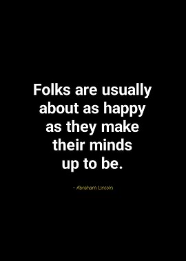 Abraham Lincoln quotes