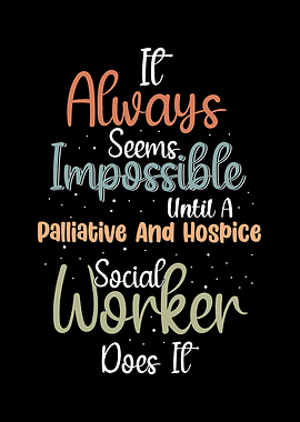 Palliative Hospice Worker