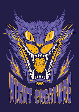 Night creature Halloween