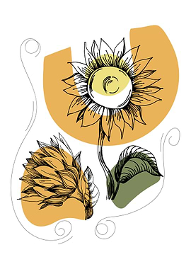 Sunflower art