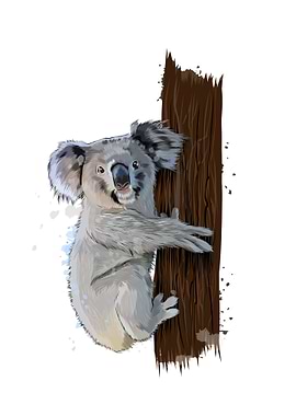 Koala watercolor