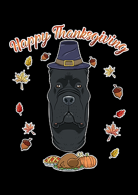 Thanksgiving Cane Corso