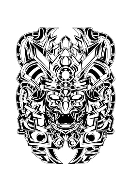 Japanese samurai armour