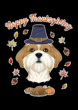 Thanksgiving Shih Tzu