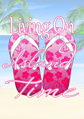 Pink Island Time Beach