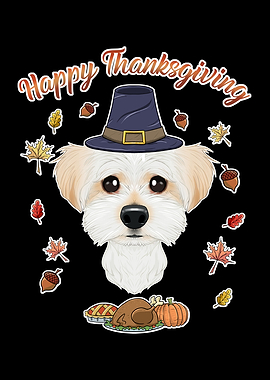 Happy Thanksgiving Maltese