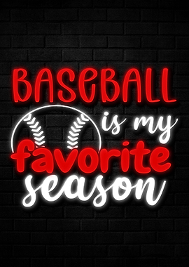 Baseball Neon Led