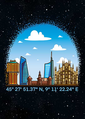 Milan citiscape