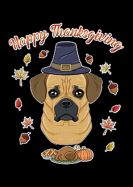 Happy Thanksgiving Puggle
