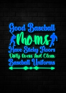Baseball Neon Led