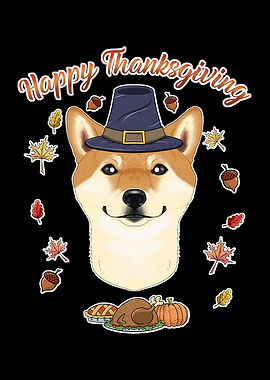 Thanksgiving Shiba Inu