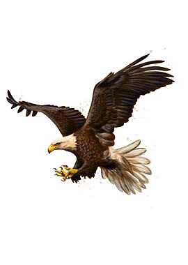 Portrait of a bald eagle