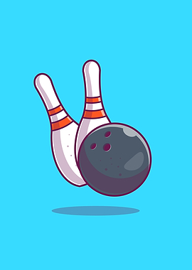 Bowling Ball Cartoon