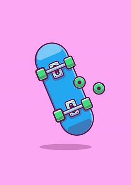 Skateboard Cartoon