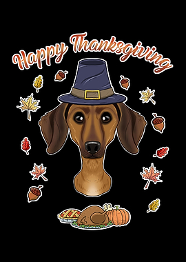 Thanksgiving Dachshund