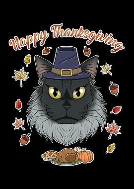 Maine Coon Thanksgiving