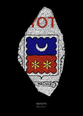 MAYOTTE MAMOUDZOU SCRIBBLE