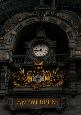 Central station of Antwerp