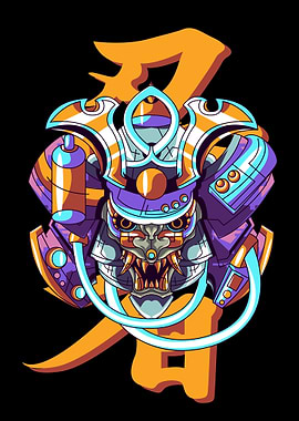 Japanese samurai armour