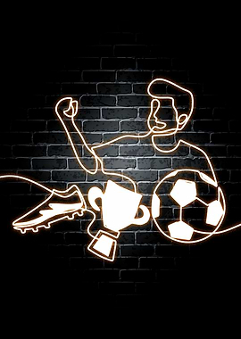 Football Neon Sport