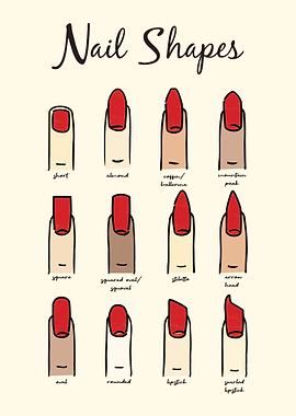 Nail Shapes for woman