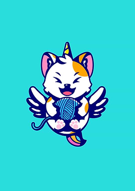 cat unicorn