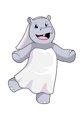 Hippo Bride Veil Wedding
