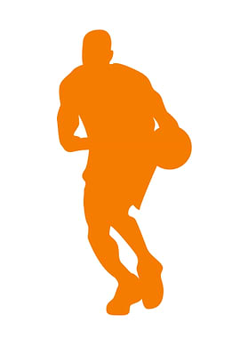 silhouettes basketball