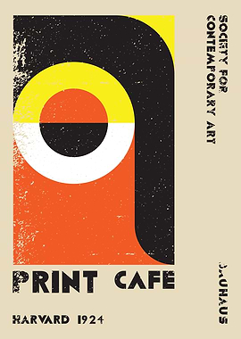 Harvard Bauhaus Poster