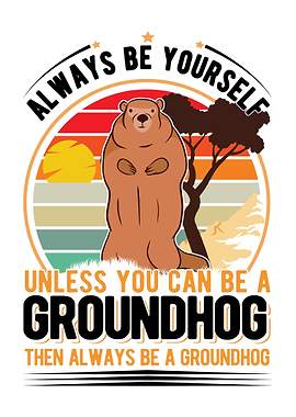 Groundhog Marmot Woodchuck