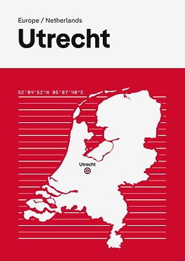 Utrecht City Map
