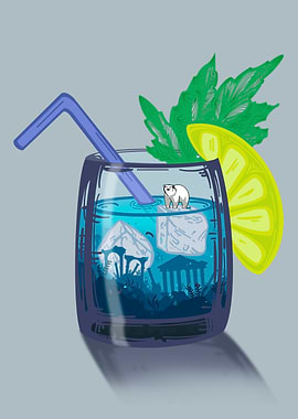 Lost city underwater