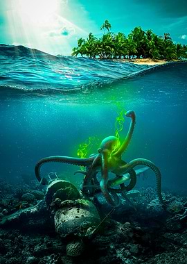 mysterious octopus