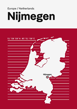 Nijmegen City Map