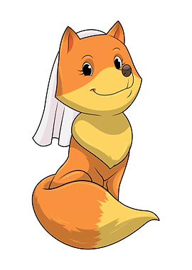 Fox Bride Veil Wedding