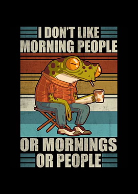 People Dad Coffee Frog