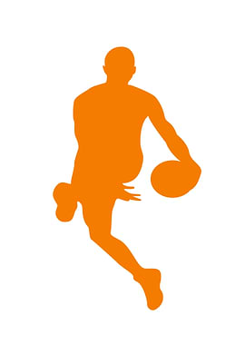 silhouettes basketball