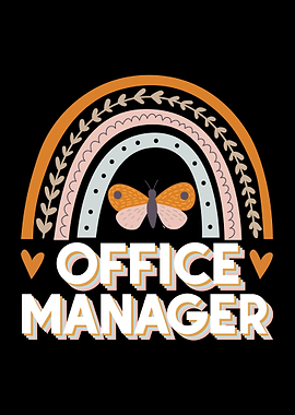 Office Manager Butterfly