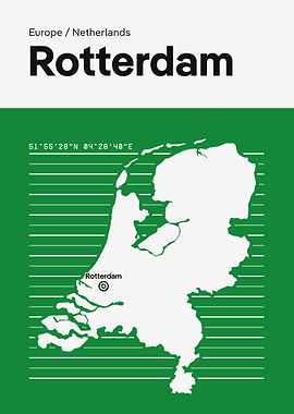 Rotterdam City Map