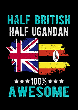Half British Half Ugandan
