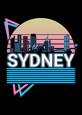 Sidney City Skyline