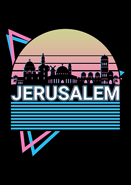 Jerusalem City Skyline
