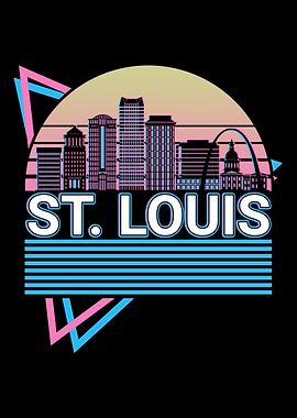 St Louis City Skyline