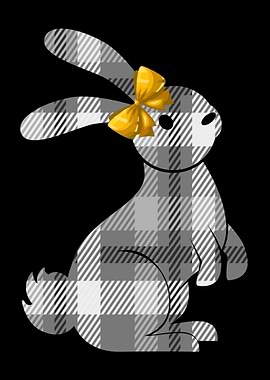 Happy Easter Bunny with