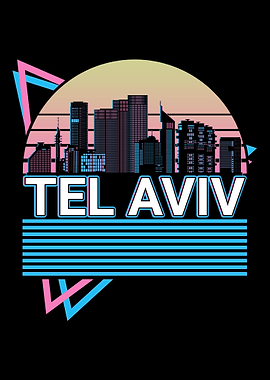 Tel Aviv City Skyline